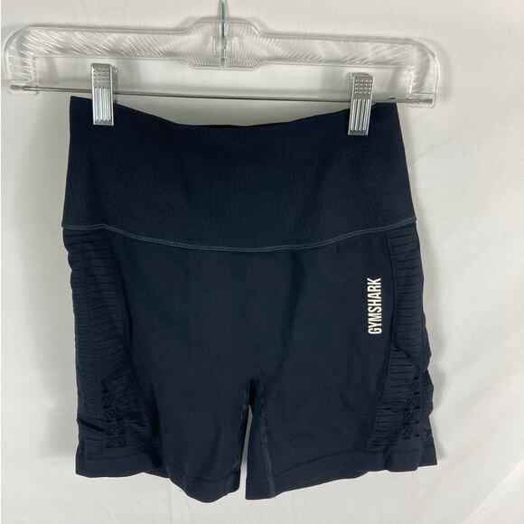 Gymshark Seamless Bike Short  - Black Size Small - Picture 1 of 3